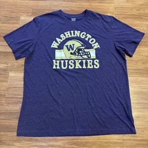 Washington Huskies Purple Short Sleeve T-Shirt | Men Size 2XL